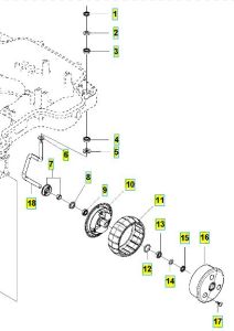 Automower | Wielset voor | P20 | 5816214-02