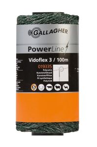 Gallagher Vidoflex 3 Powerline groen 100m l 019335
