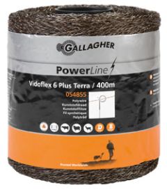 Gallagher Vidoflex 6 Powerline terra 400m l 054855