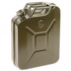 Jerrycan 20L staal incl. tuit